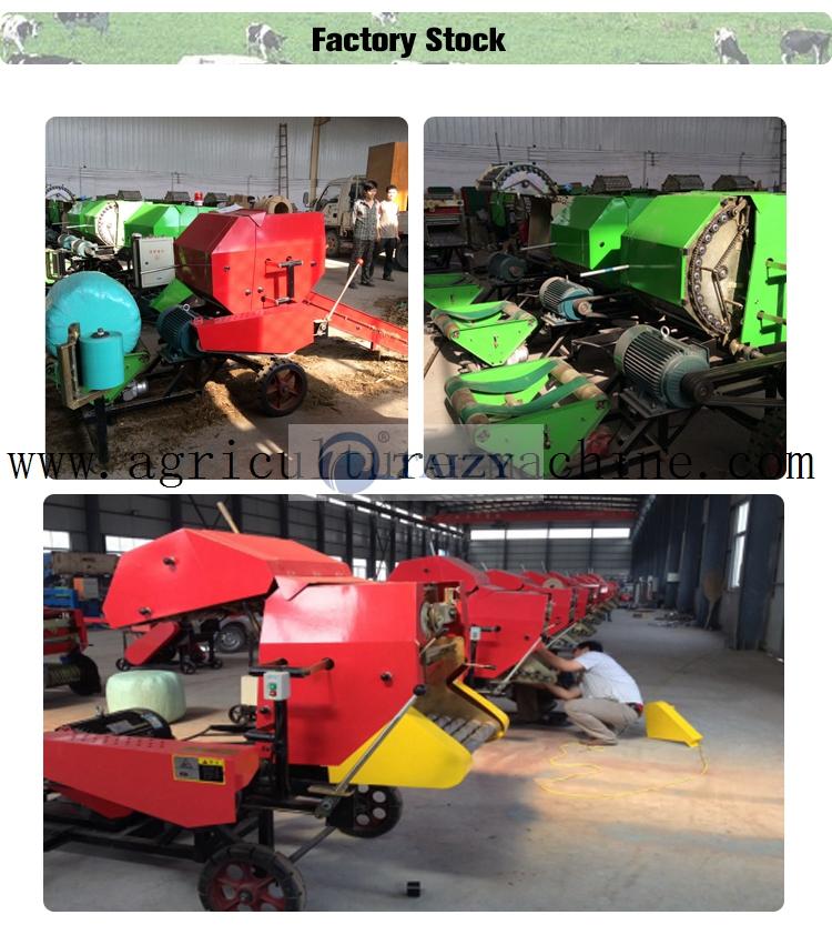 Baling And Wrapping Machine Baling Hay Silage Baler