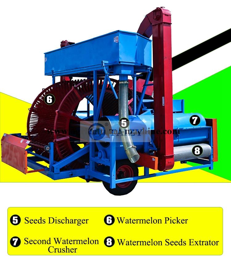 Watermelon Pumpkin Harvester Machine Pumpkin Seed Extract