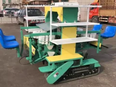 crawler type peony transplanter