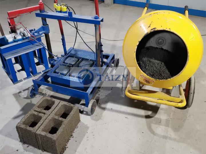 Máquina para fabricar bloques