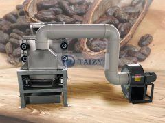 cocoa bean peeling machine