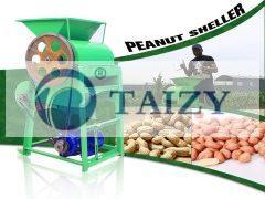 Peanut groundnut shell removing machine