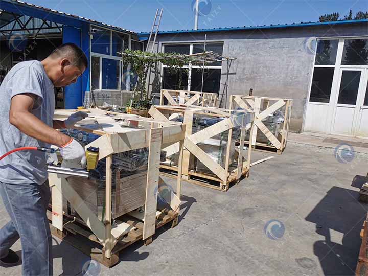 Máquina automática de levantamento de mudas