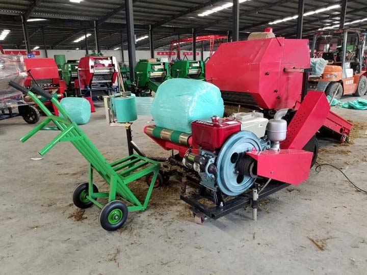 Corn Silage Baler Machine