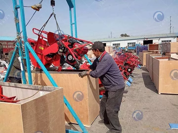 Packing Of The Maize Harvester