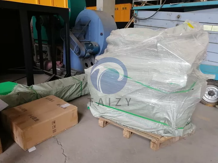 Grain Drying Machine Packing Site