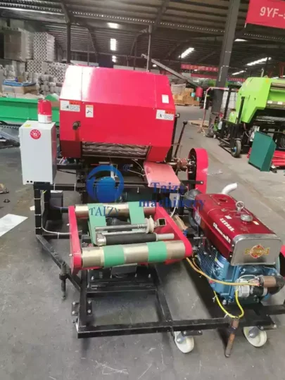 Hay Press Baler Machine