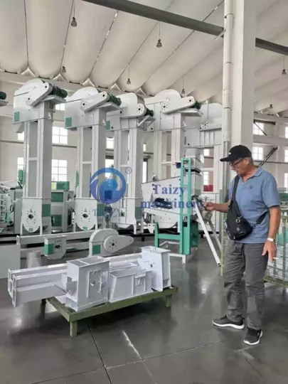Fábrica de máquinas para projeto de moagem de arroz