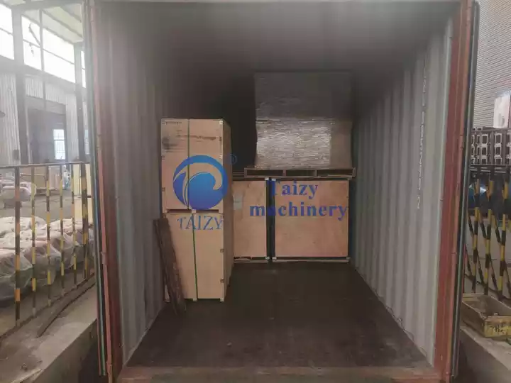 Corn Machines Loading Site