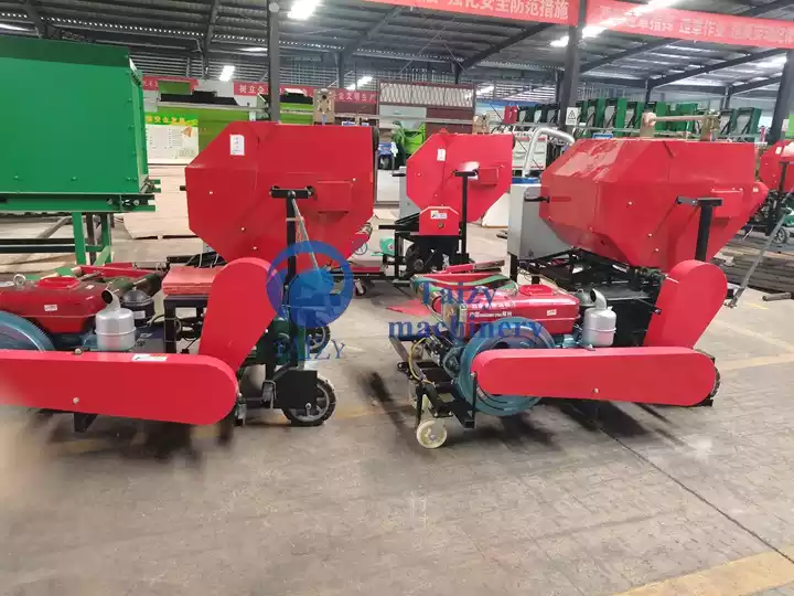 Round Silage Bale Machine