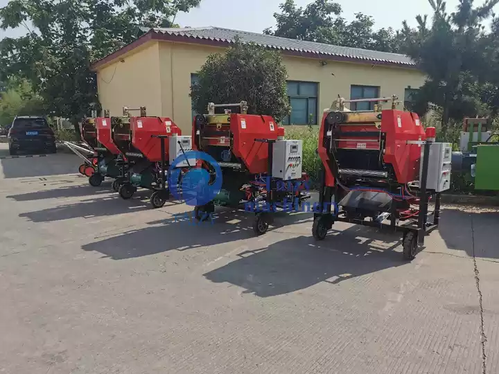 Presses à balles d'ensilage