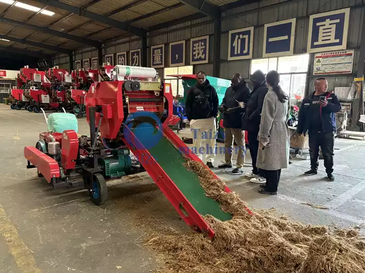 pengemas baler jerami pakan silase