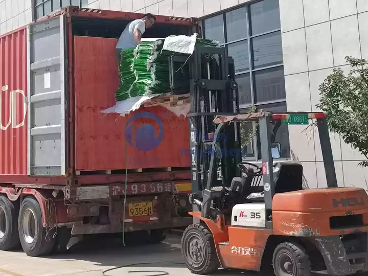 lokasi pengangkutan lini produksi penggilingan beras