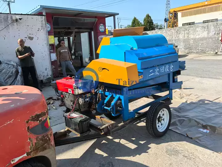 mesin pengupas multi-tanaman